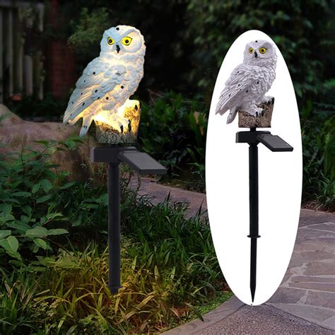 Owl Solar Lights For Garden Venetta Marielle