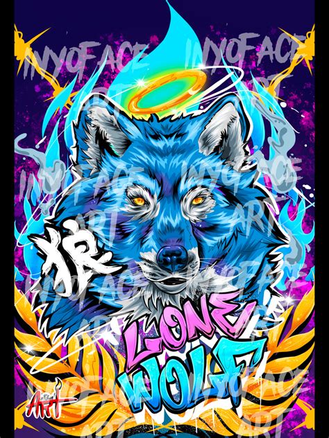 Lone Wolf Poster – inyoface Art