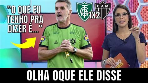 EITA OLHA O QUE VAGNER MANCINI FALOU APÓS A DEROTA DO AMÉRICA MINEIRO