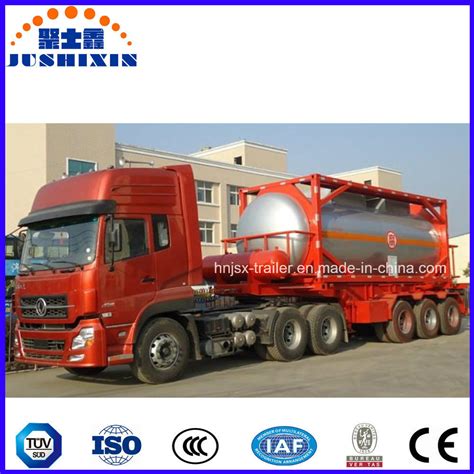 Carbon Steel Chemical Corrosive Poisonous Iso Tank Container For