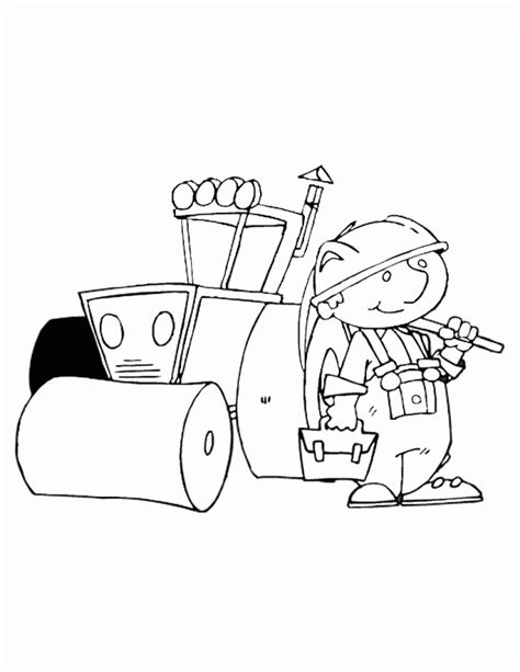 Construction Coloring Pages For Kids