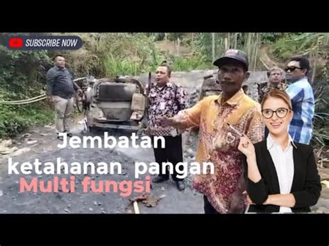 Jembatan Ketahanan Pangan Pedampingdesa YouTube