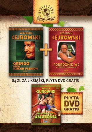 Pakiet Gringo wśród dzikich plemion Podróżnik WC DVD Amazonia