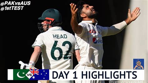 Pakistan Vs Australia 1st Test Day 2 2023 Highlights Pak Vs Aus 1st