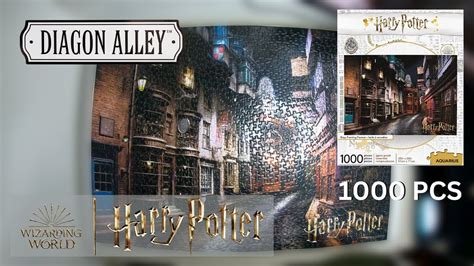 Harry Potter Aquarius Diagon Alley Pieces Puzzle Timelapse