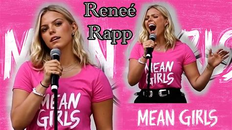 Reneé Rapp Regina George Mean Girls Someone Gets Hurt” Youtube