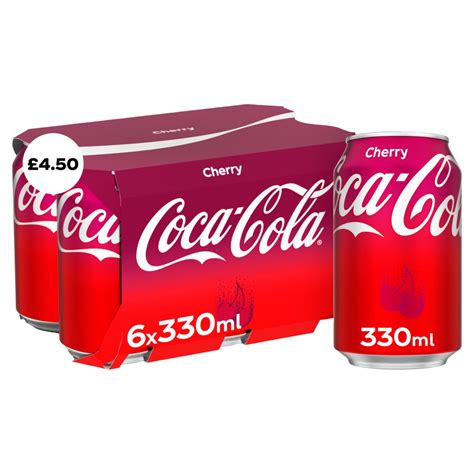 Coca Cola Cherry 6 X 330ml Pm £4 50 Bestway Wholesale