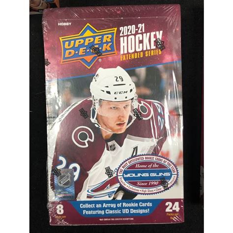 2020 21 Upper Deck Hockey Extended Series Hobby Box Sealed