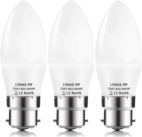 Lohas C Watt B Bayonet Led Candle Bulbs Watt Incandescent Bulb