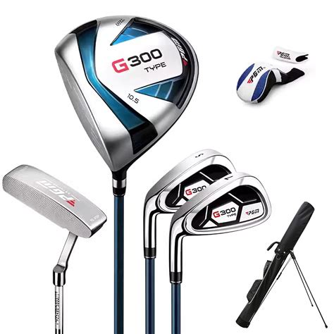 PGM Men S Complete Golf Club Set 4 Pieces 1 Driver 7 Iron