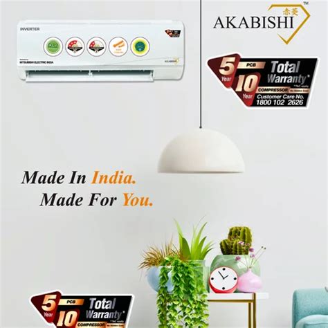 Akabishi Akabishi Mitsubishi Ton Star Inverter Split Ac