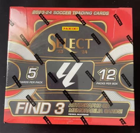 2023 24 PANINI SELECT LA LIGA SOCCER Hobby Box Sigillato In Fabbrica