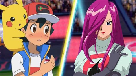 Pokemon Battle Ash Vs Jessie Team Rocket Best Ash Team Youtube