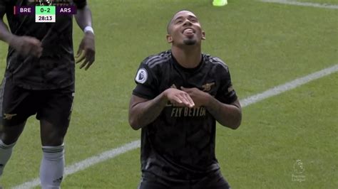 Gabriel Jesus Uses Arsenal Celebration To Pay Tribute To Vinicius Jr