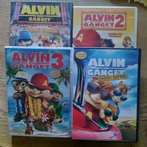 Alvin och gänget Chipmunks 4 dvd Köp på Tradera 609875815