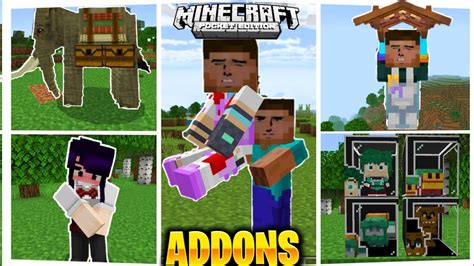 😱top 10 Mejores Modsaddons Survival Para Minecraft Pe 119 Youtube