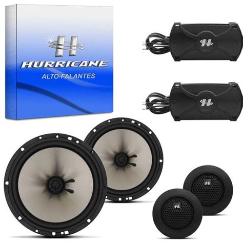 Alto Falante Hurricane Platino Q6 2 6x9 160W RMS 4 Ohms Quadriaxial