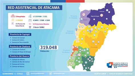 Mapa Red Asistencial De Atacama Servicio De Salud Atacama