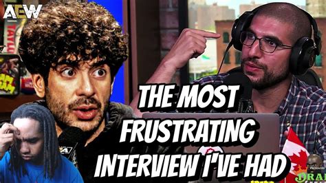 Ariel Helwani SLAMS Tony Khan For A Very Frustrating AEW Interview ...