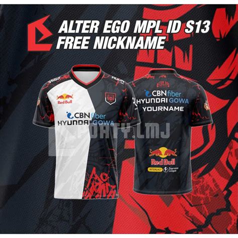 Jersey Kaos Alter Ego Esport Mpl Id S Free Nickname Shopee