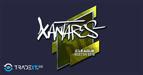 Sticker Xantares Foil Boston Tradeit