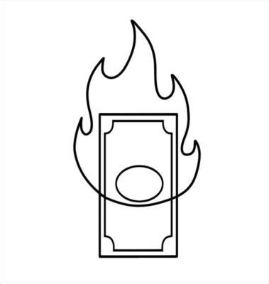 Burning Money Vector Art, Icons, and Graphics for Free Download