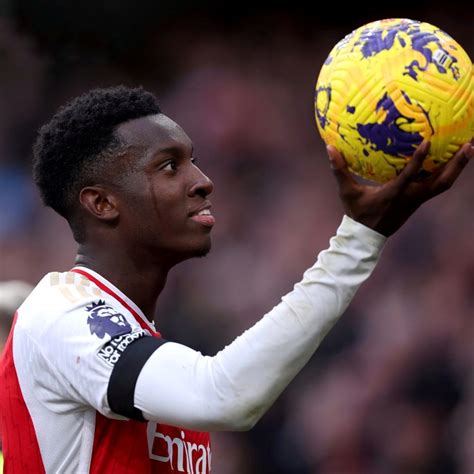 Eddie Nketiah Stun Arsenal Fans With First Premier League Hat Trick