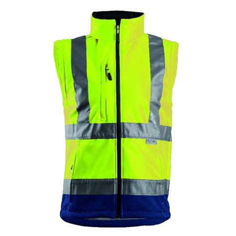 Coverguard Veste Softshell Coverguard Station Haute Visibilit Jaune