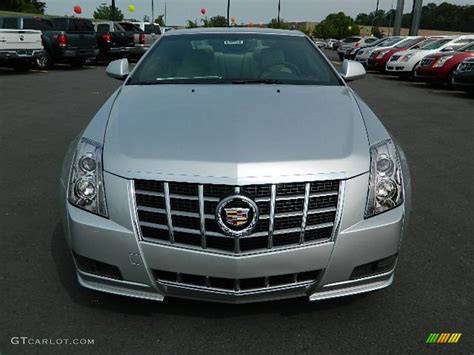 Radiant Silver Metallic 2012 Cadillac CTS Coupe Exterior Photo