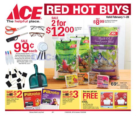 Ace Hardware Sale Ad February 2019 Do You Know What’s In And What’s Hot In The Ace Hardware For