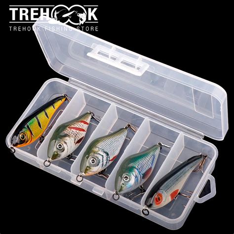 TREHOOK 5 Sztuk 9g 13g Mix Jerkbait Grzechotki Przyn Ty Przyn Ty