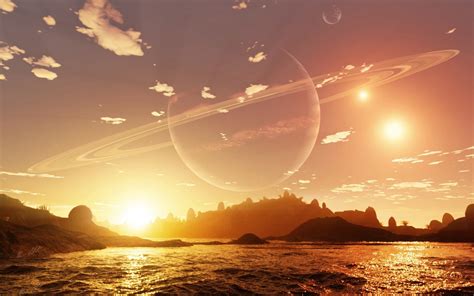 Wallpaper Science Fiction Planet Landscape 72 Images