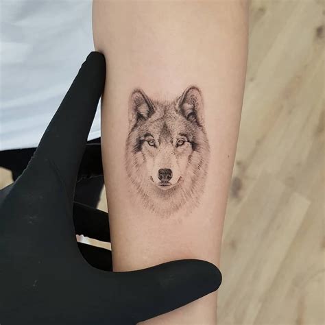 Wolf Head Tattoo Small Climax Webcast Photogallery