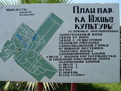 Парк "Южные культуры" в Сочи