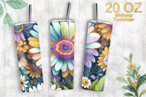 Oz Tumbler Flowers Simple Png Graphic By Nisa Digital Art Creative