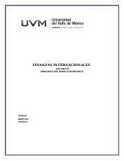 A Finanzas Int Docx Finanzas Internacionales Actividad