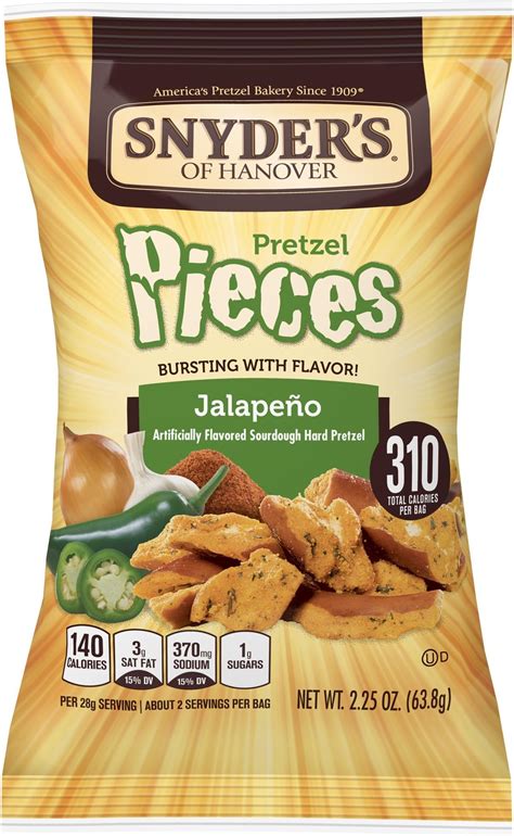 Amazon Snyder S Of Hanover Pretzel Pieces Hot Buffalo Wing Oz