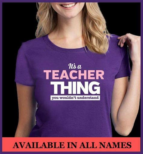 Its A Teacher Thing Personalized T Shirts Cool Tee Shirts Shirts