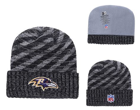 Mens Baltimore Ravens New Era 2018 Nfl Knit Beanie Hat Vestashome