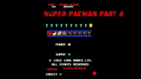 Namco Museum Vol 2 Part 16 Super Pacman Part 2 Youtube