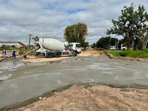 Comenz La Obra De Hormigonado Que Transformar La Calle Jos