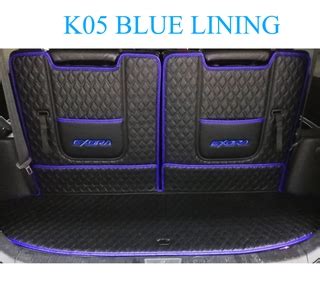 Proton Exora Boot Liner With Seat Cover Cargo Boot Mat Carpet