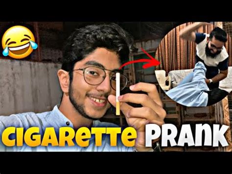 Smoking Prank On Brother Bohot Maar Pari Yar Youtube