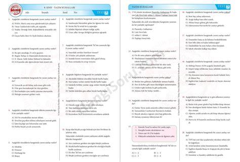 S N F Yaz M Kurallar Testi Pdf Ndir Hangisoru