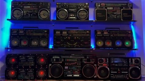 Vintage Boomboxes A Combination Of Boxes Using An Fm Transmitter To