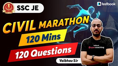 Ssc Je Civil Marathon Class 2022 Most Expected Questions For Ssc Je