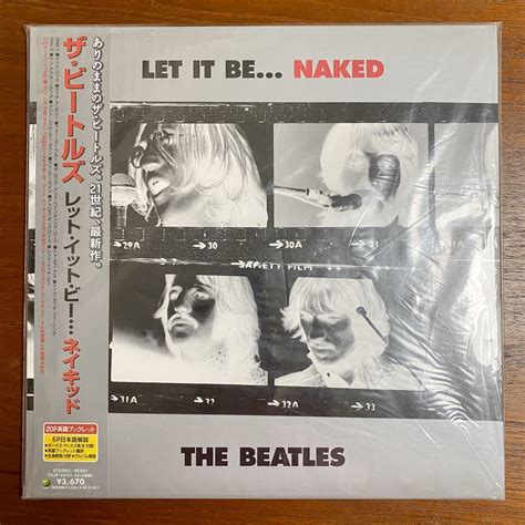 新品新品未開封 Beatles Let It Be Naked アナログLP ビートルズ レットイットビー ネイキッド 日本国内盤