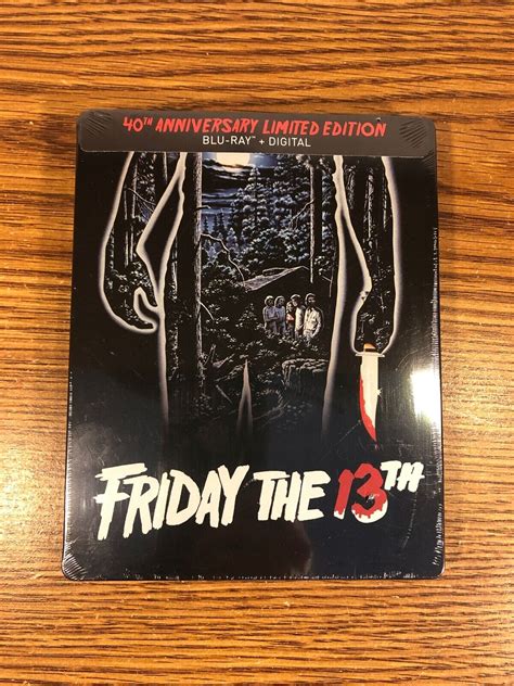 Friday The 13th 40th Anniversary Limited Edition Steelbook Blu Ray