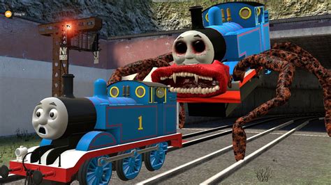 Building A Thomas Train Chased By Evolution Of Cursed Thomas And