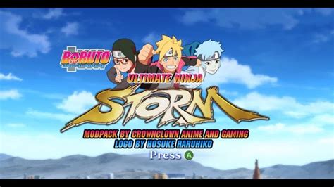 Naruto Shippuden Ultimate Ninja Storm 4 Mod Pack Released Boruto